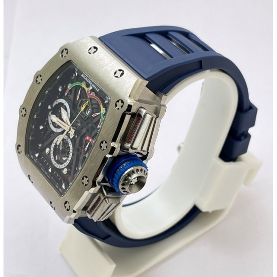 Richard Mille Mclaren F1 Blue Rubber Strap Swiss Automatic Watch