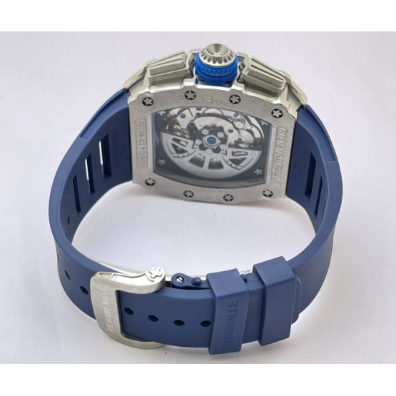 Richard Mille Mclaren F1 Blue Rubber Strap Swiss Automatic Watch