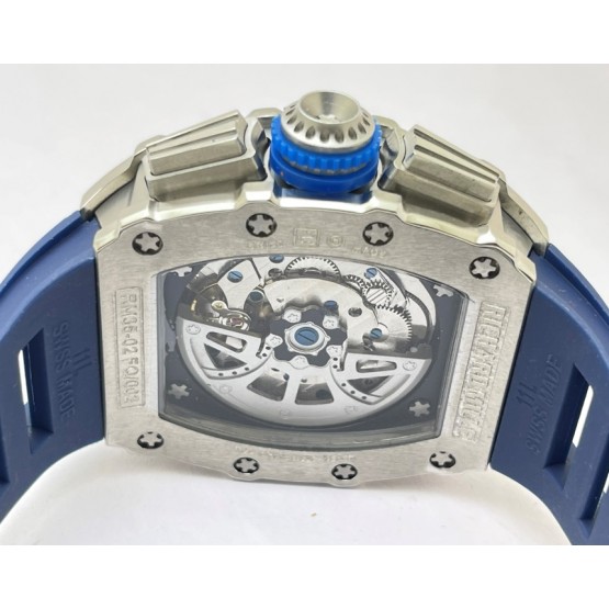 Richard Mille Mclaren F1 Blue Rubber Strap Swiss Automatic Watch