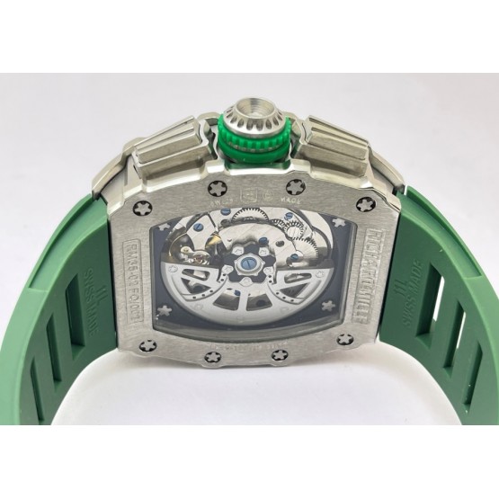 Richard Mille Mclaren F1 Green Rubber Strap Swiss Automatic Watch