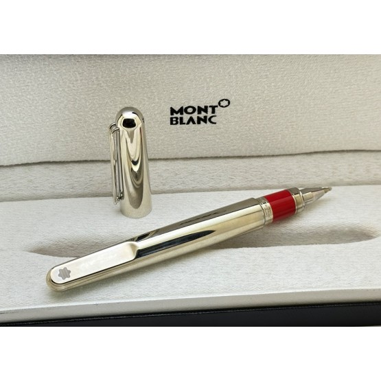 Mont Blanc M Red Signature Rollerball Pen