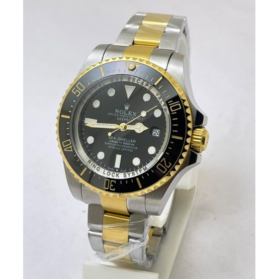 Rolex Deepsea Sea Dweller Dual Tone Swiss Automatic Watch