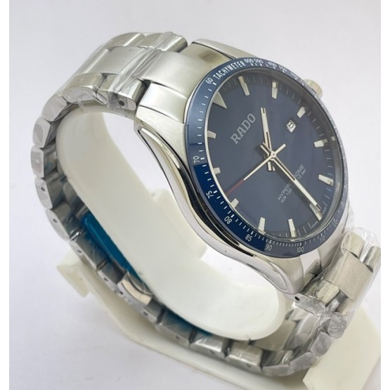 Rado Hyperchrome Blue Steel Watch