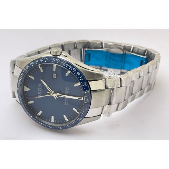 Rado Hyperchrome Blue Steel Watch