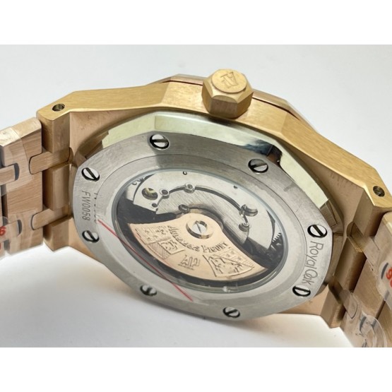 Audemars Piguet Royal Oak Rose Gold Grey Swiss Automatic Watch