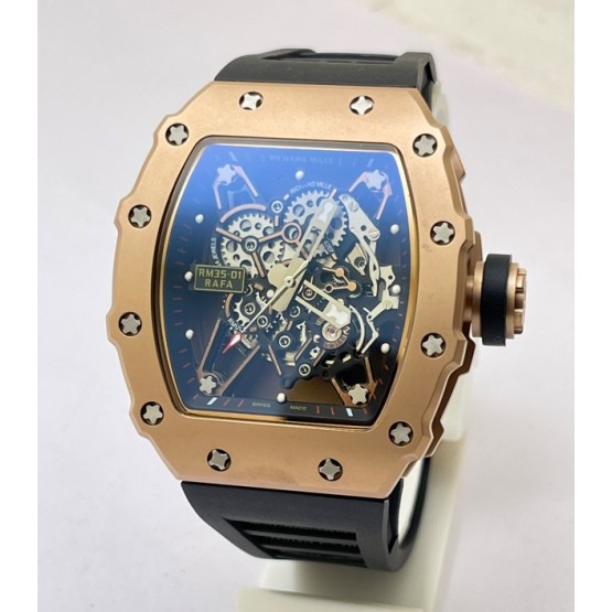 Richard Mille RM35-02 Rafael Nadal Swiss ETA 7750 Valjoux Movement Watch