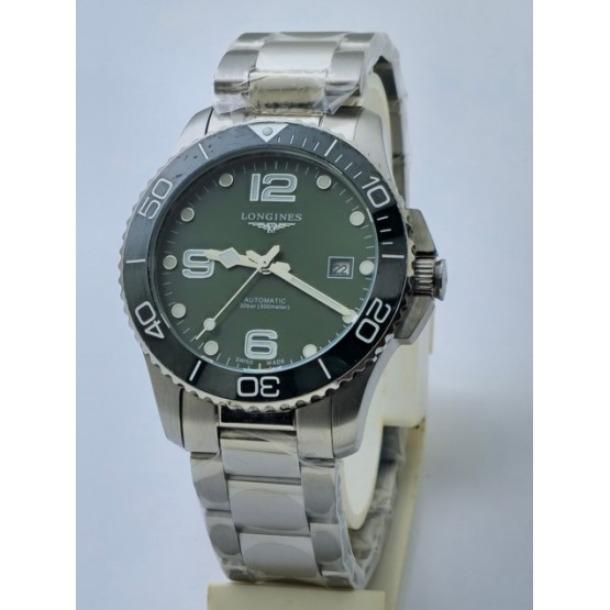 Longines Hydroconquest Green Swiss Automatic Watch