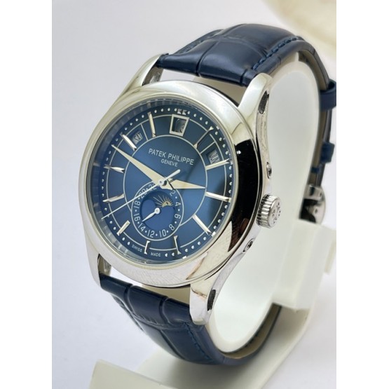 Patek Philippe Complications Annual Calendar Blue Swiss Automatic Watch