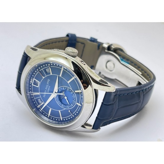 Patek Philippe Complications Annual Calendar Blue Swiss Automatic Watch