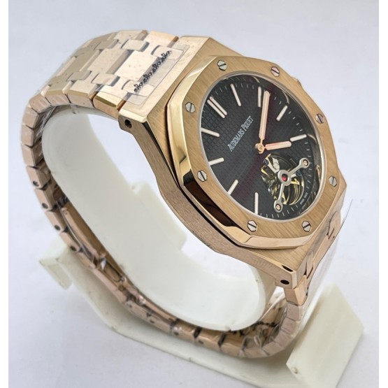 Audemars Piguet Royal Oak Tourbillon Rose Gold Swiss Automatic Watch