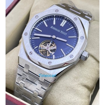 Audemars Piguet Royal Oak Tourbillon Blue Swiss Automatic Watch