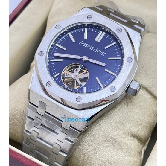 Audemars Piguet Royal Oak Tourbillon Blue Swiss Automatic Watch