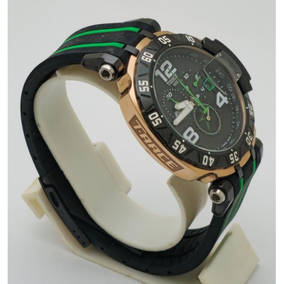 Tissot T-Race Moto GP Green Mark Rubber Strap Watche