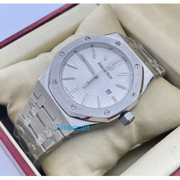 Audemars Piguet Royal Oak Steel White Watch