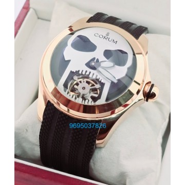 Corum Bubble Skull Tourbillion Swiss Automatic Watch