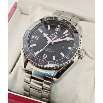 Omega Seamaster Planet Ocean GMT Black Swiss Automatic Watch