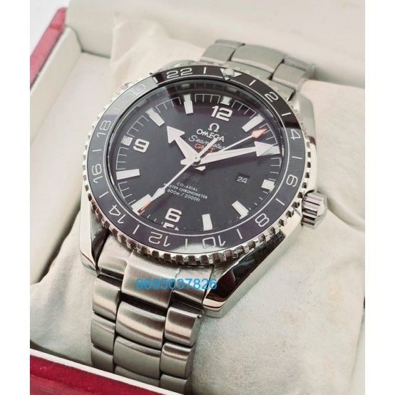 Omega Seamaster Planet Ocean GMT Black Swiss Automatic Watch