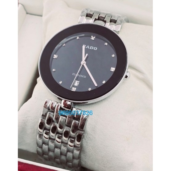 Rado Florence Black Steel Watch