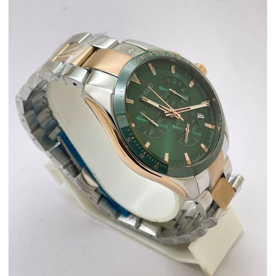 Rado Hyperchrome Chronograph Green Dual Tone Watch