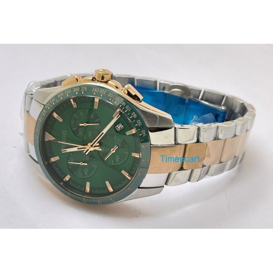 Rado Hyperchrome Chronograph Green Dual Tone Watch