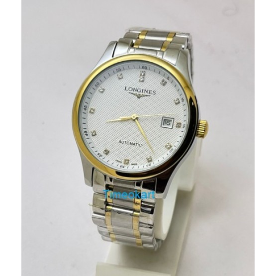 Longines Master Collection White Dual Tone 2 Swiss Automatic Watch