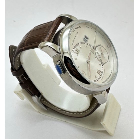 A. Lange & Shone Grand Lange 1 Steel White Swiss Automatic Watch