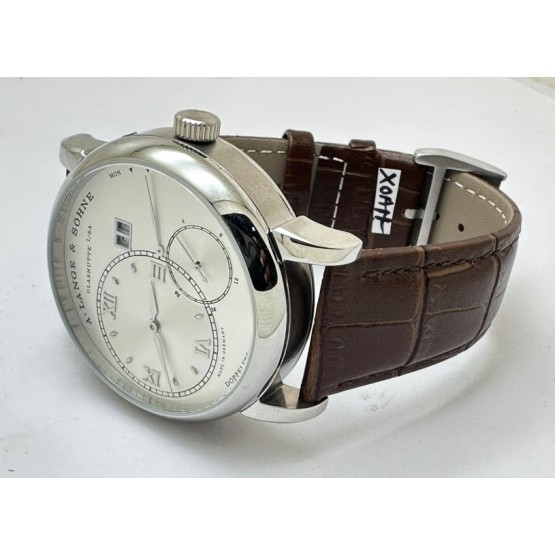 A. Lange & Shone Grand Lange 1 Steel White Swiss Automatic Watch