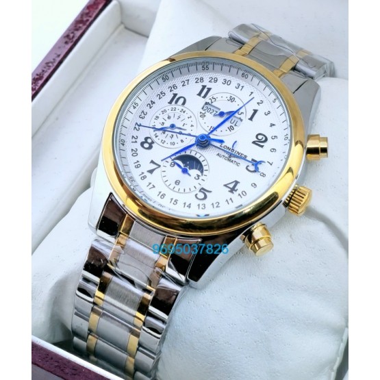 Longines Master Collection Dual Tone Bracelet Swiss Automatic Watch