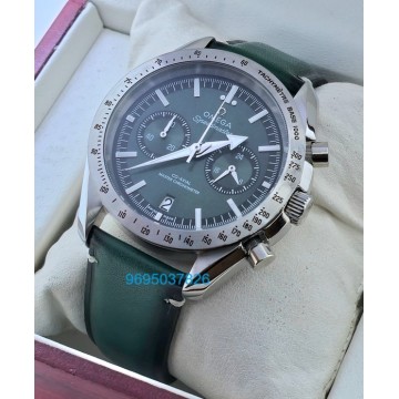 Omega Speedmaster 57 Co-Axial Master Chronometer Chronograph Green Watch