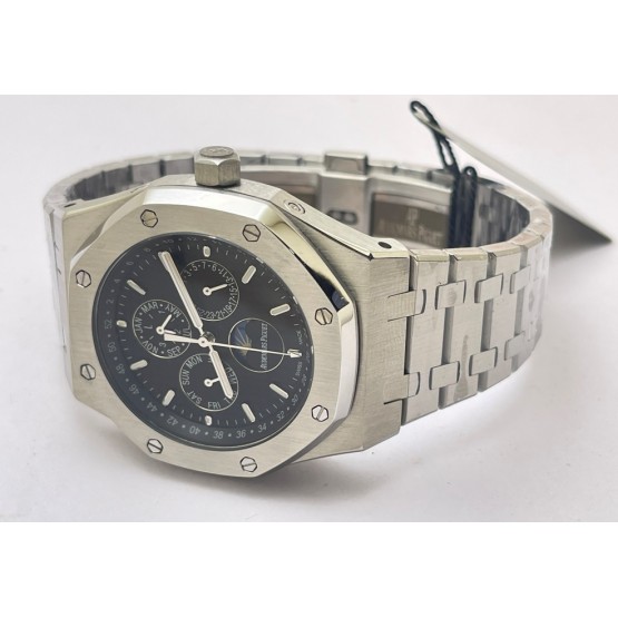 Audemars Piguet Royal Oak Perpetual Calendar Black Swiss Automatic Watch