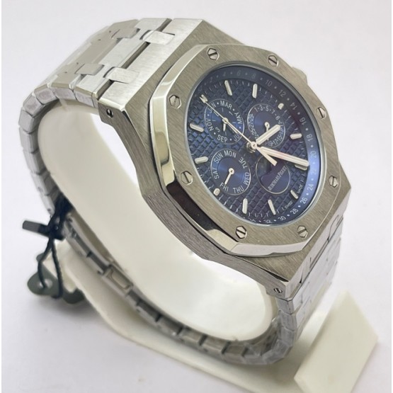 Audemars Piguet Royal Oak Perpetual Calendar Blue Swiss Automatic Watch