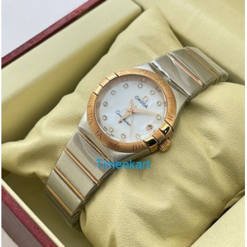 Omega Constellation Diamond Mark Mother Of Pearl Dial Ladies Watch