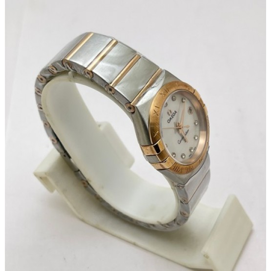 Omega Constellation Diamond Mark Mother Of Pearl Dial Ladies Watch