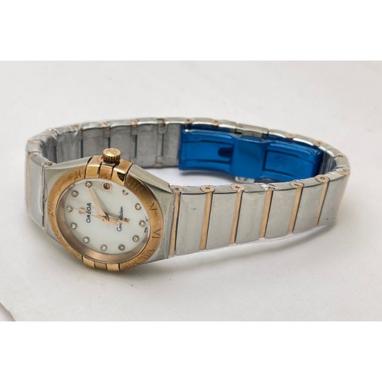 Omega Constellation Diamond Mark Mother Of Pearl Dial Ladies Watch