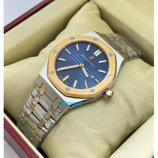 Audemars Piguet Royal Oak Blue Dual Tone Ladies Watch