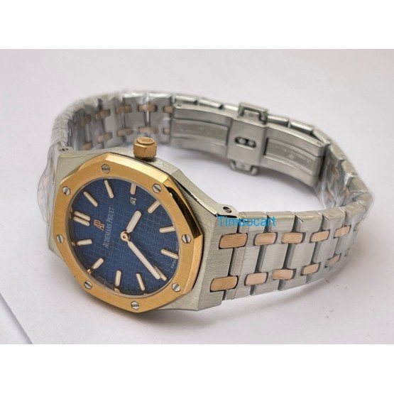 Audemars Piguet Royal Oak Blue Dual Tone Ladies Watch