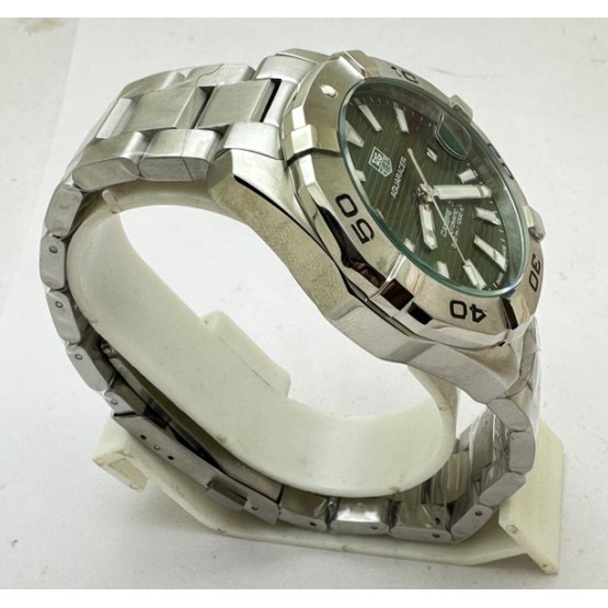 Tag Heuer Aquaracer Calibre 5 Green Steel Swiss Automatic Watch