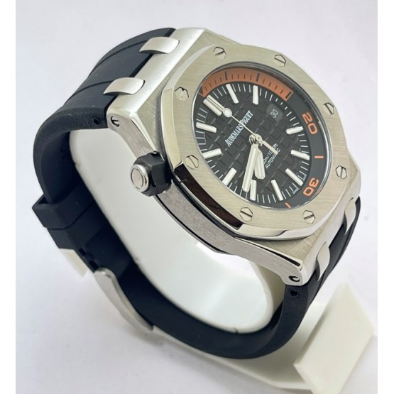 Audemars Piguet Diver Black Rubber Strap 2 Swiss Automatic Watch