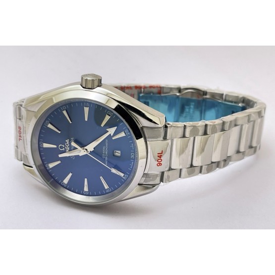 OMEGA Sea-master Aqua Terra Blue Swiss Automatic Watch