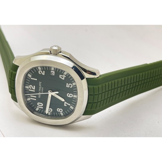 Patek Philippe Aquanaut Green Rubber Strap Swiss Automatic Watch