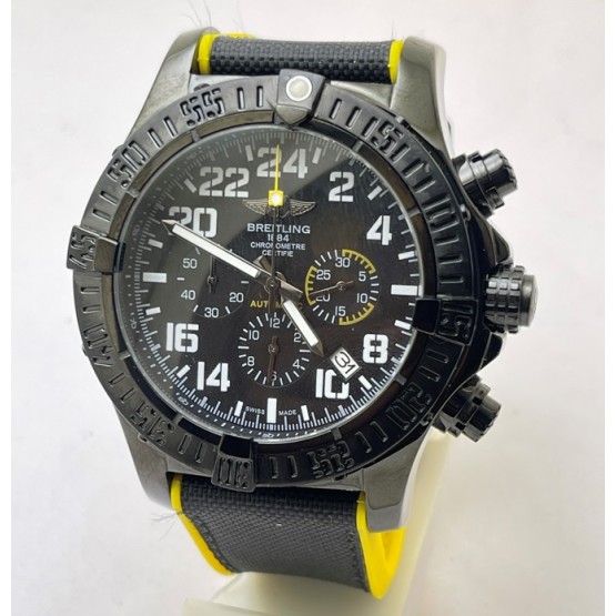 Breitling Super Avenger Military Black 2 Watch