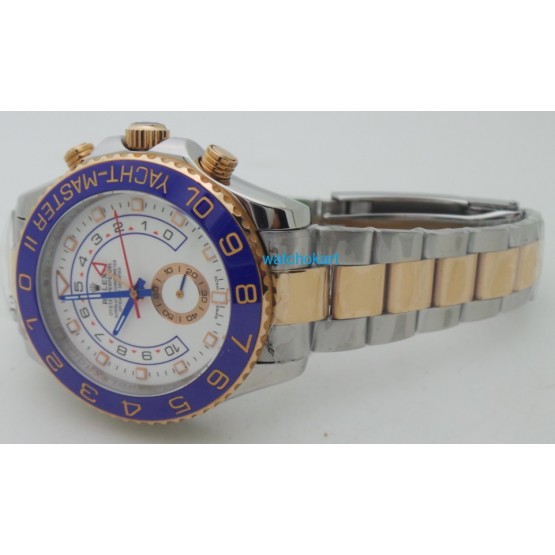 Rolex Yacht Master 2 Rose Gold Steel Automatic Mens Watch