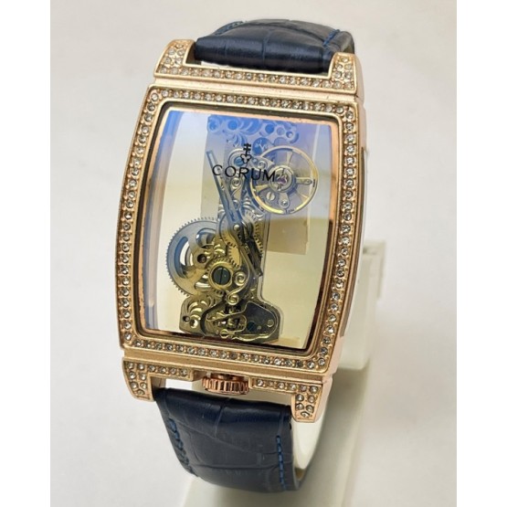 Corum Golden Bridge Diamond Rose Gold Automatic Winding Watch