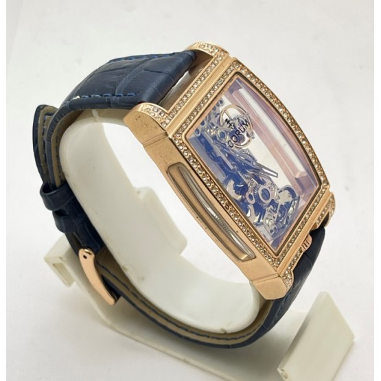 Corum Golden Bridge Diamond Rose Gold Automatic Winding Watch