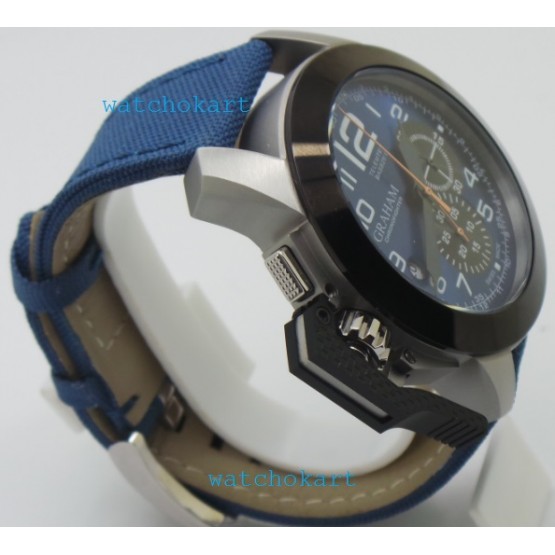 Graham Chronofighter Telemeter Blue Watch