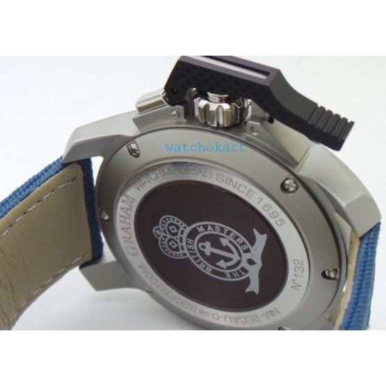 Graham Chronofighter Telemeter Blue Watch