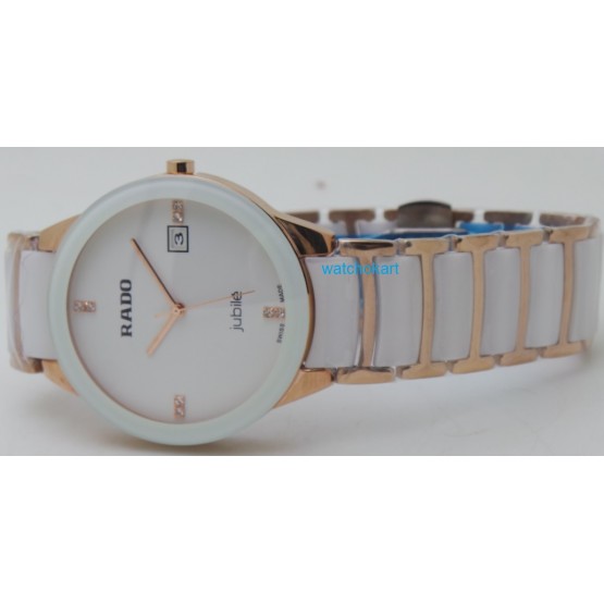 Rado Jublie Daister White Dial Quartz Watch