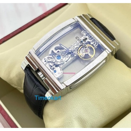 CORUM GOLDEN BRIDGE STEEL AUTOMATIC WINDING WATCH