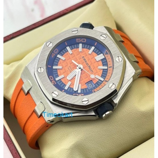 Audemars Piguet Royal Oak Offshore Diver Orange Swiss ETA Automatic Watch