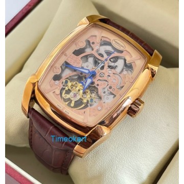 Parmigiani Fleurier: Kalpa XL Tourbillon Skeliton Rose Gold Swiss Automatic Watch